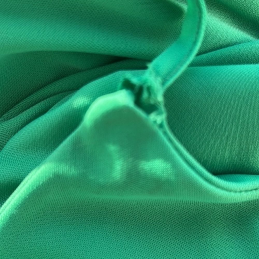 ZARA Women's Cut Out Green Maxi Dress Size Large NEW/NWT‎ - Picture 7 of 8